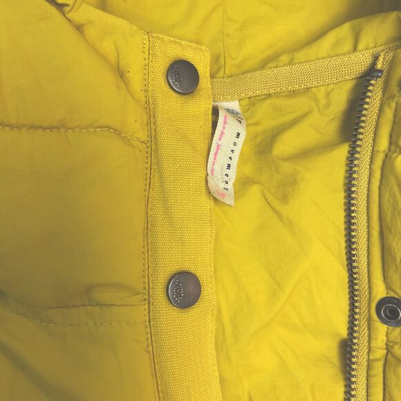 free People Movement Hooded SZ:S Yellow #puffer Vest hiphopstyle puffyvest - Picture 6 of 10